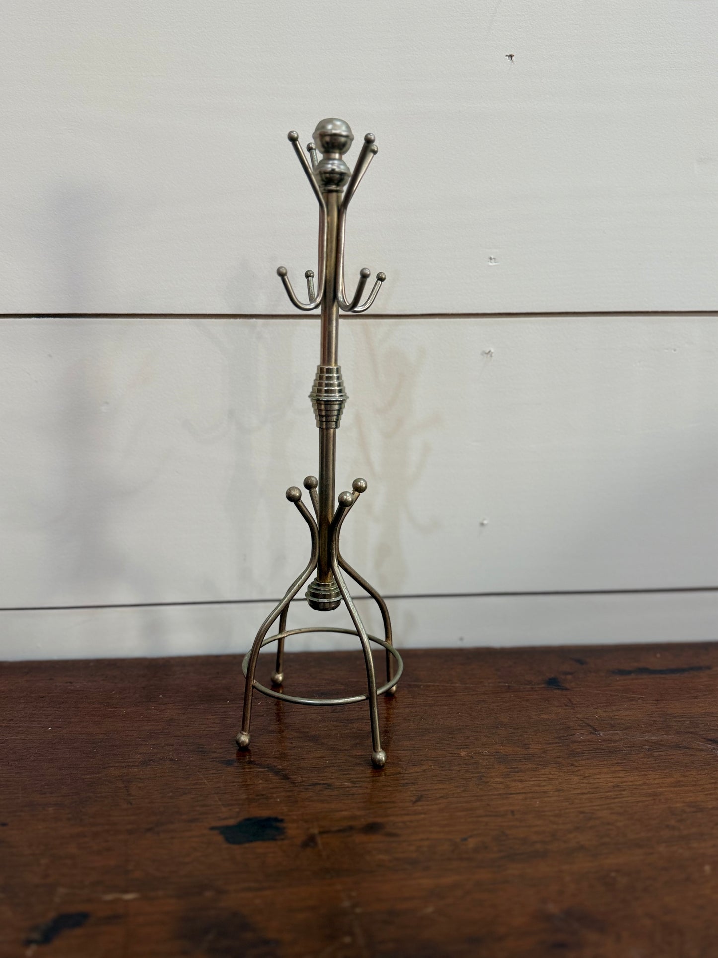 Vintage Metal Jewelry Tree Holder