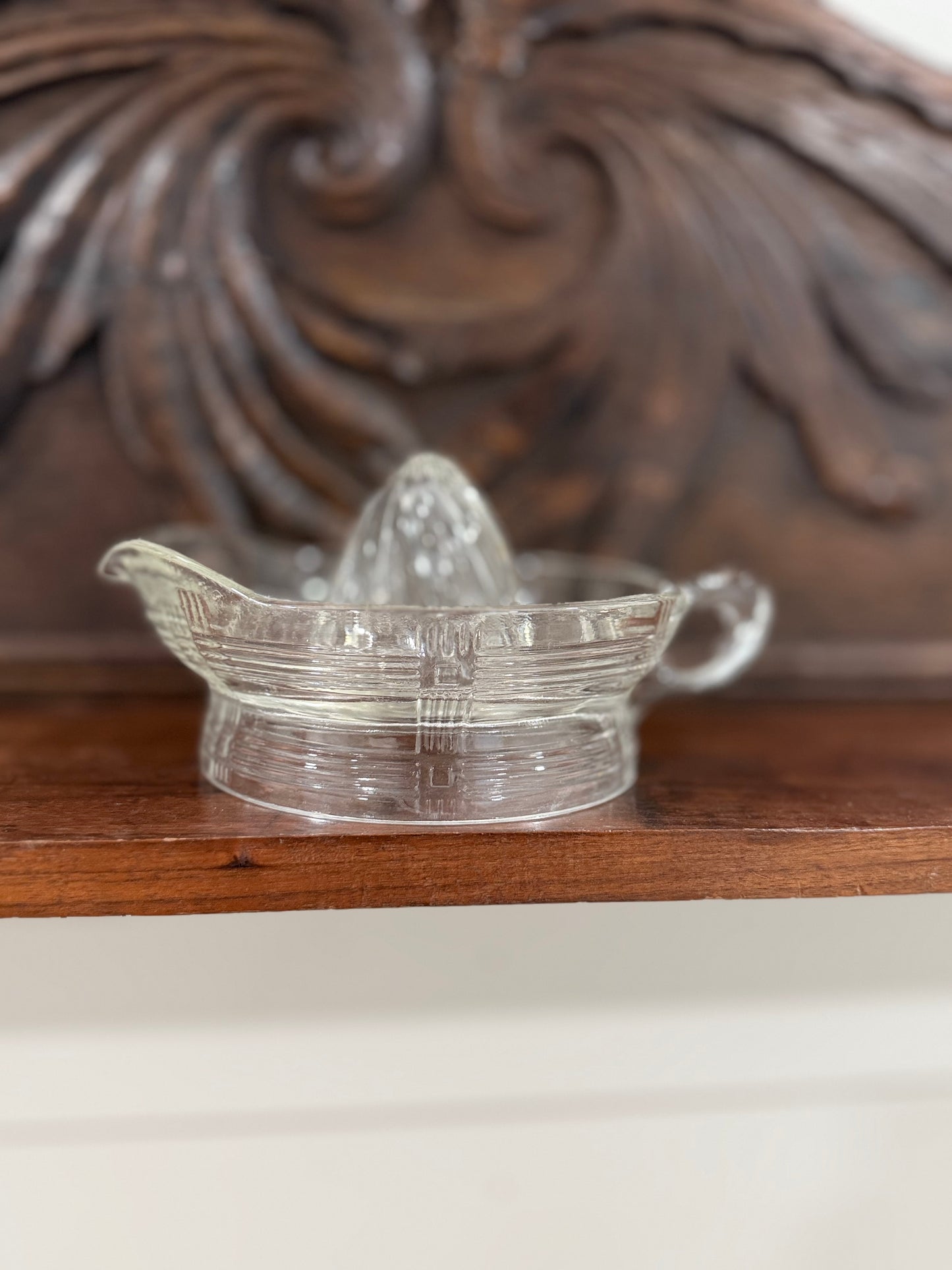 Vintage Glass Citrus Juicer