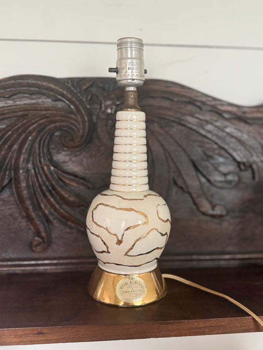 Vintage Royal Di Monti Italian Hand Painted Lamp Base