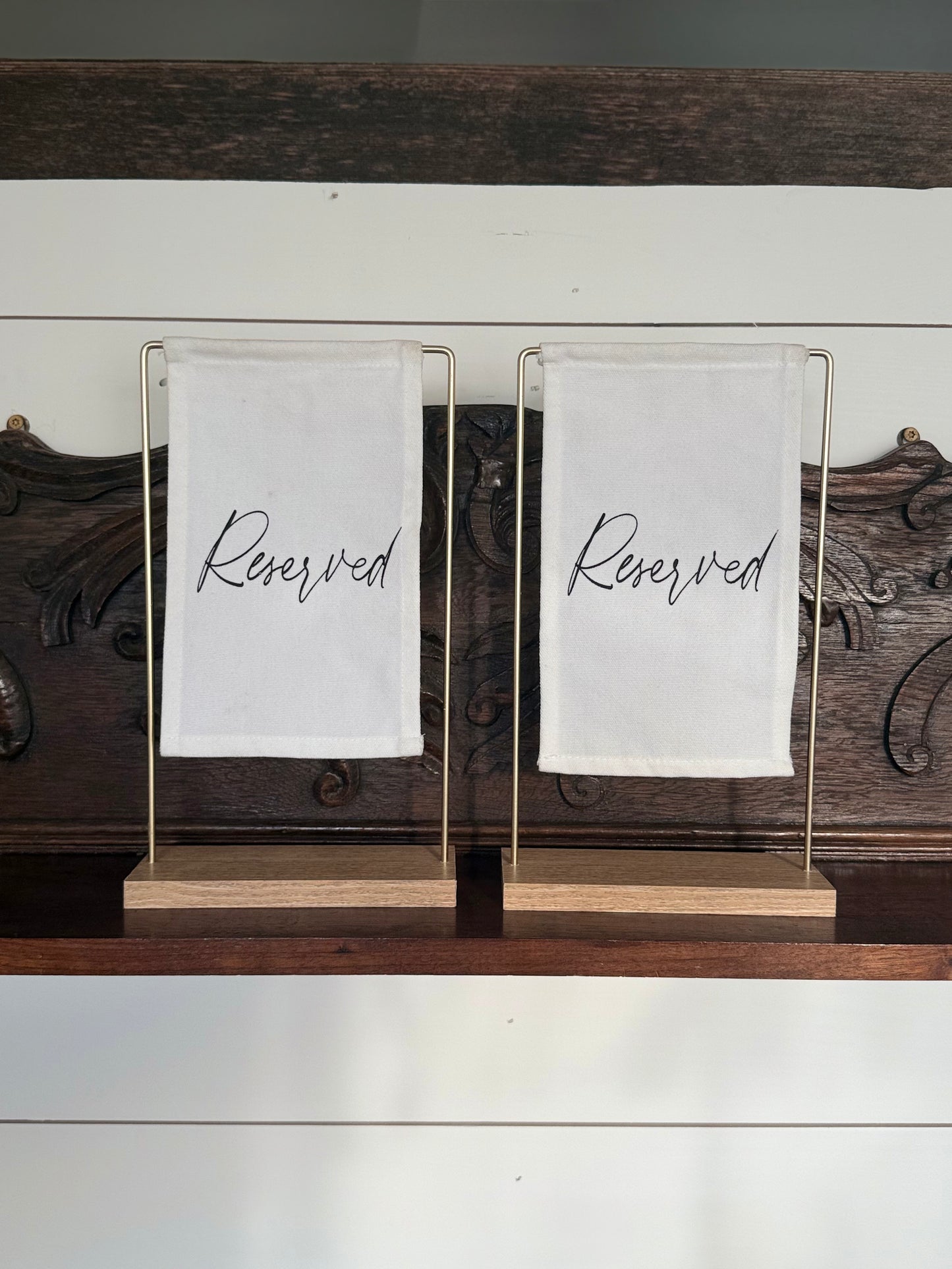 Reserved Table Holders – Set of 2