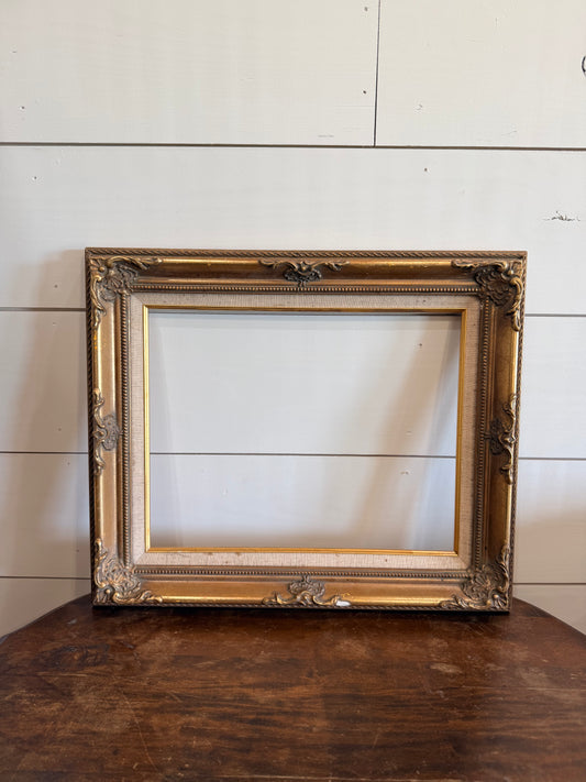 Vintage Ornate Gold Frame